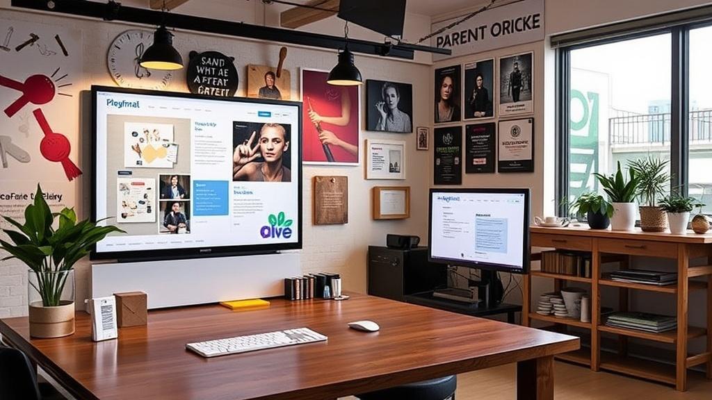 Photo of a marketing agency's work. Photo of a marketing agency's work.фото